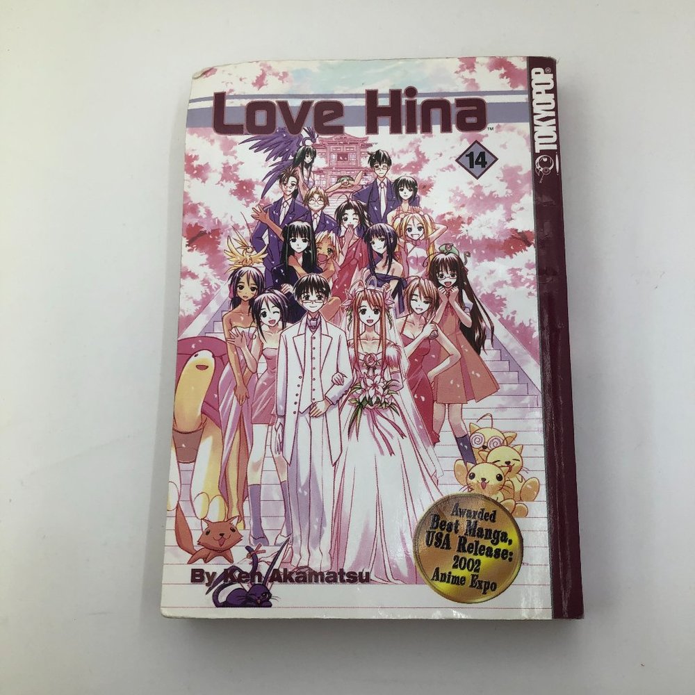 Love Hina Vol. 14 Anime Manga Paperback Book (Pre-owned)